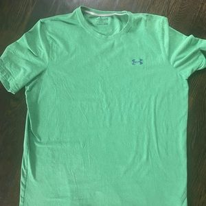 Green Under Armour shirt